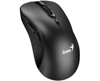 Genius Ergo 8100S Myš, bezdrátová, ergonomická, optická, 1600DPI, 6 tlačítek, USB, černá