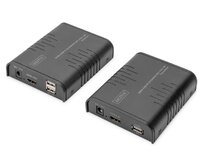 DIGITUS DS-55529 HDMI KVM IP Extender sada, Full HD, 60 Hz, 120m, černá