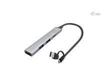 I-Tec USB-A/USB-C Metal HUB 1x USB-C 3.1 + 3x USB 2.0