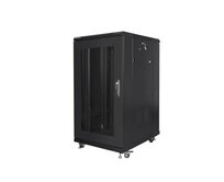 LANBERG Volně stojící skříň 19" 22U/600x800 černá (RAL9004) (v rozloženém stavu) 3 ze 3