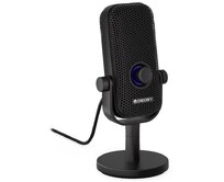 Endorfy mikrofon Solum Voice S/ drátový / RGB podsvícení / pop-up filtr / 3,5mm jack / USB-C / černý
