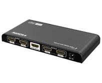 PremiumCord HDMI 2.0 splitter 1-4 porty, 4K x 2K/60Hz, FULL HD, 3D, černý