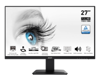 MSI monitor PRO MP273A, 27" IPS/1920 x 1080 (FHD)/100Hz/1ms/DP/HDMI/D-Sub/černá
