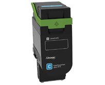 Lexmark toner 75M20C0 / Cyan / 2 000 stran