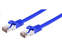 C-TECH Kabel patchcord Cat6, FTP, modrý, 0,25m