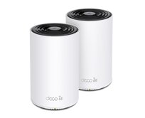 TP-Link Deco XE75 Pro(2-pack) - Multi-Gig 2,5 Gbps AXE5400 třípásmový Meshový Wi-Fi 6E systém, HomeShield (2-pack) 