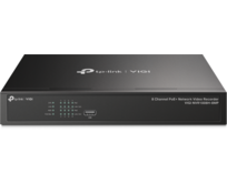 TP-LINK Záznamové zařízení VIGI NVR1008H-8MP 8 kanálů, 8x Lan s PoE, 2x USB