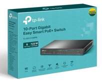 TP-Link TL-SG1210MPE Gigabitový Easy Smart Switch 10× Gigabit LAN 1x SFP PoE 123W