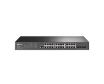 TP-Link TL-SG3428 JetStream 24-Port Gigabit L2 Managed Switch with 4 SFP Slots, OMADA SDN