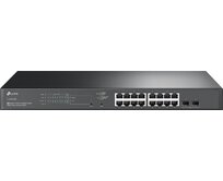 Switch TP-Link SG2218P Smart, 16x GLan s PoE+, 2x SFP, 150W, Omada SDN