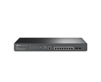 TP-Link TL-SG3210XHP-M2 JetStream 8-Port 2.5GBASE-T and 2-Port 10GE SFP+ L2+ Managed Switch with 8-Port PoE+, OMADA SDN