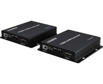 PremiumCord HDMI KVM extender na 150m přes jeden kabel Cat5e/Cat6, FULL HD 1080p