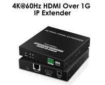 PremiumCord 4K@60Hz HDMI nekompresovaný extender na 120m přes LAN, over IP