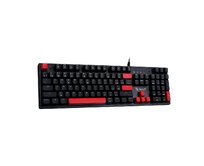 A4tech Bloody S510R mechanická herní klávesnice,RGB podsvícení, Red Switch, USB, CZ, černá