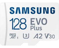 Samsung EVO Plus/micro SDXC/128GB/160MBps/UHS-I U1 / Class 10/+ Adaptér
