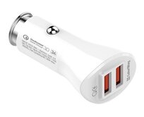 COLORWAY 2x USB nabíječka do auta 36W/ Bílá