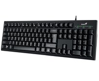 Genius Smart KB-100, Klávesnice, drátová, USB, CZ+SK layout, SmartGenius aplikace, Copilot klávesa, černá