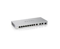 Zyxel XGS1250-12 v2, 12-Port Gigabit webmanaged Desktop Switch with 8 port 1G + 3-Port MultiGig 1/2.5/5/10G + 1-Port SFP