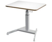 Leitz Ergo výškově nastavitelný elektrický ergonomický stůl, bílý