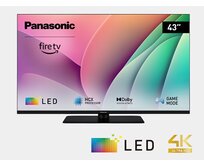 Panasonic TV-43W80AEZ Smart Fire TV, 108cm, 4K, LED, HDR10+, DVB-T2/S2/C