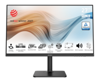MSI monitor Modern MD272XP, 27" IPS/FHD 100Hz/1ms/HDMI/DP/USB-A,B,C/Výškově nastavitelný/Pivot/černá