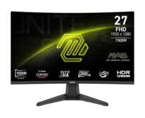 MSI MAG 276CF E20 Gaming monitor 27" zakřivený Rapid VA/FHD/200Hz/0,5ms/2xHDMI/DP/černá
