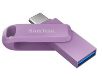 SanDisk Ultra Dual Drive Go 128GB USB 3.2 USB-A + USB-C fialový