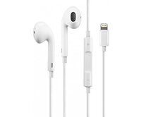 PLATINET FIESTA EARPHONES WITH MIC LIGHTNING WHITE