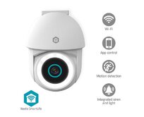Nedis WIFICO22CWT - SmartLife Venkovní Kamera | Wi-Fi | Full HD 1296p | IP65 | Cloud / Micro SD | Onvif | Noční vidění |