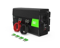 Green Cell Měnič napětí - Power Inverter 12V na 230V 1000W/2000W čistá sinusovka