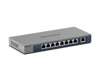 Netgear 8-Port Gigabit Ethernet Unmanaged Switch with 1 dedicated 10G/Multi-Gig Port  - GS108MX