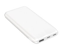PLATINET POWER BANK 10000 MAH 3,7V 37Wh 10W 2xUSB-C 1xUSB-A WHITE
