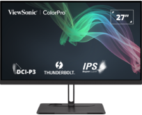 Viewsonic VP2776T-4K 27" IPS 4K/3840x2160@60Hz/5ms/400cd/2xHDMI/DP/3xUSB/microUSB/USB-C/TB4/RJ45/Repro/Pivot/HAS/VESA