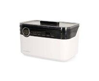 Nedis JECL120WT - Ultrazvuková Čistička Šperků | Síťové napájení | 220 - 240 V AC 50/60 Hz | Euro / Bílá | Plast