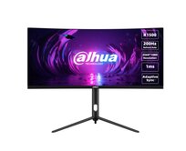 Dahua monitor LM30-E330CA curved 30" VA/2560x1080/1ms/250nits/3000:1/200Hz/2xDP/2xHDMI/Heigh Adj./Tilt/Swivel/černý