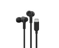 Belkin SOUNDFORM™ Sluchátka s USB-C konektorem, nastavitelný omezovač hlasitosti - černá