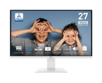MSI monitor PRO MP273QW E2, 27" IPS/2560 x 1440 (WQHD)/100Hz/1ms/DP/2x HDMI/bílá