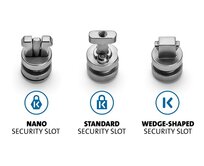 Kensington ClickSafe 3 v 1 kotevní sada pro T-Bar, Wedge, Nano Slots