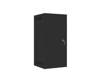 LANBERG RACKOVÁ SKŘÍŇ 10" NÁSTĚNNÁ 12U/280X310 PRO VLASTNÍ MONTÁŽ S KOVOVÝMI DVEŘMI ČERNÁ  (PLOCHÉ BALENÍ)