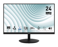 MSI monitor PRO MP242A 23,8" IPS/FHD/100Hz/1ms/HDMI/DP/VGA/černá