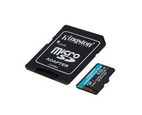 KINGSTON 512GB microSDXC Canvas Go Plus Gen4 200MB/s A2 U3 V30 Card + Adapter