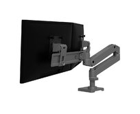 ERGOTRON LX Pro Desk Dual Direct Arm , stolní rameno pro 2 monitry, šedá