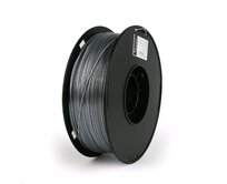 GEMBIRD, Tisková struna (filament) PLA PLUS, 1,75mm, 1kg, stříbrná