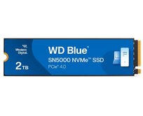 WD BLUE SSD NVMe 2TB PCIe SN5000,WDS200T4B0E, Gen4, (R:5150, W:4850MB/s)