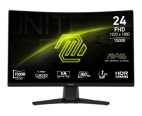 MSI MAG 242C Gaming monitor 23,6" VA zakřivený/FHD/180Hz/1ms/DP/HDMI/černá