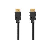 Nedis CVGB34060BK50 - High Speed HDMI Kabel s Ethernetem | Konektor HDMI - HDMI | 4K@60Hz | ARC | 5.00 m | Černá