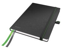 LEITZ Zápisník Complete, A5, čtvereček, černá