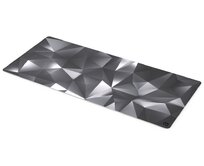 Endorfy Crystal Black XL Podložka pod myš, herní, 900×400×3mm, voděodolná, černá