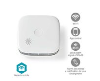 Nedis WIFIDS21WT SmartLife Detektor Kouře| Wi-Fi | Napájení z baterie | Životnost snímače: 10 Rok | 85 dB | Bílá | 1 ks
