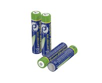 Gembird Alkalické baterie AAA (LR03), 1,5V, 4ks